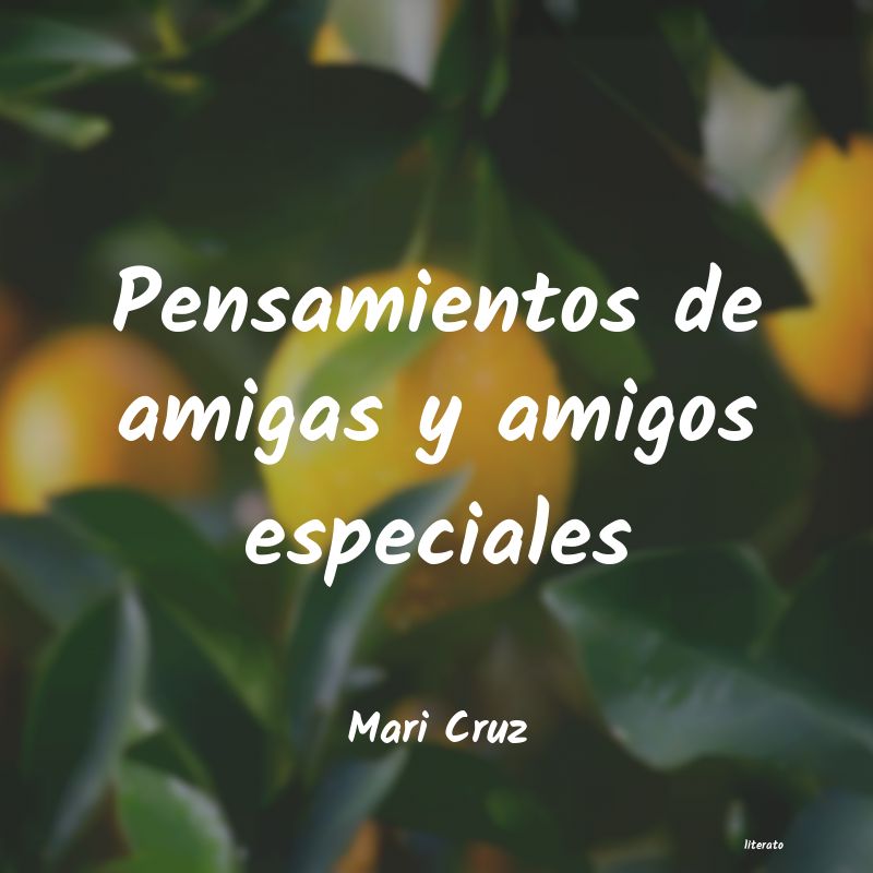 Frases de Mari Cruz