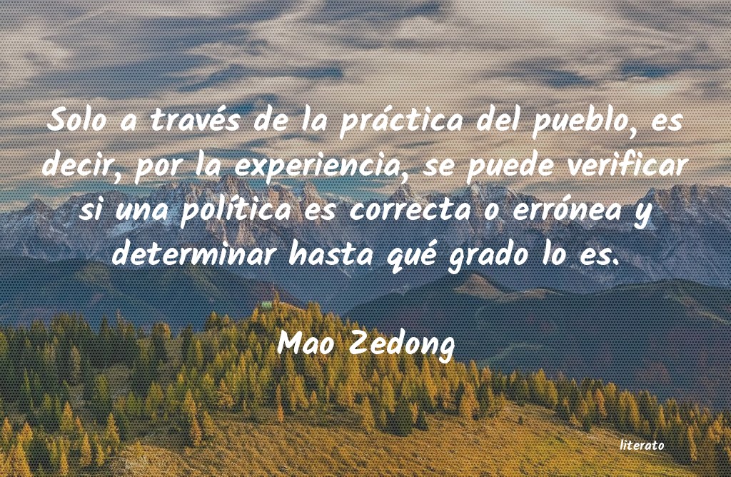 Frases de Mao Zedong