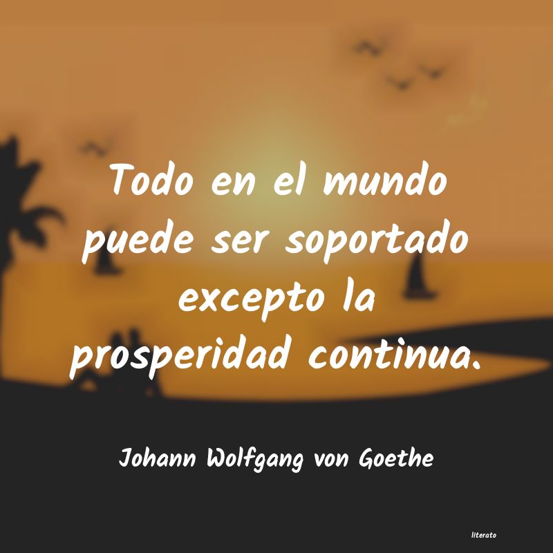 Frases de Johann Wolfgang von Goethe