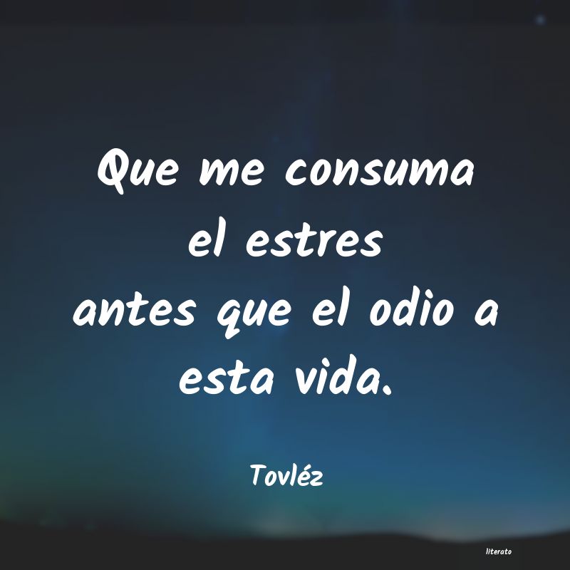 frases de Tovléz
