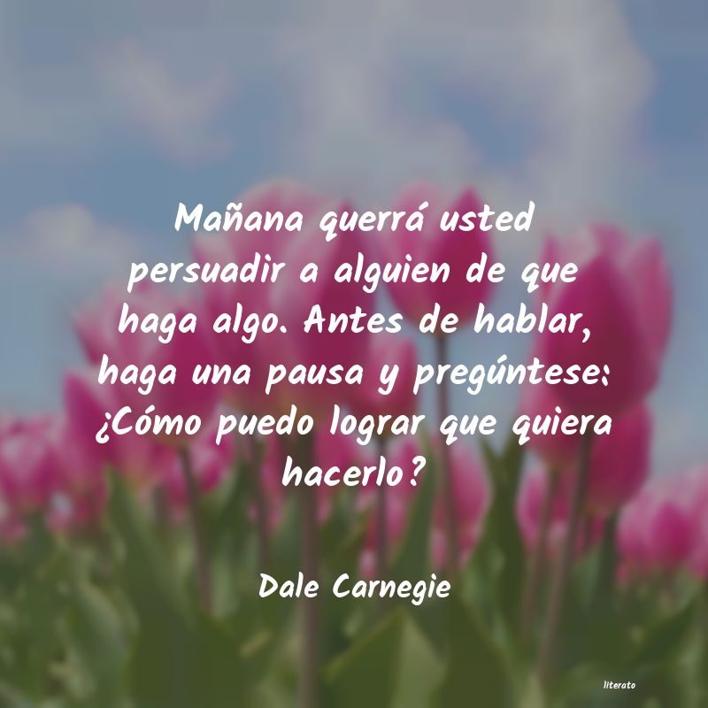 frases de Dale Carnegie