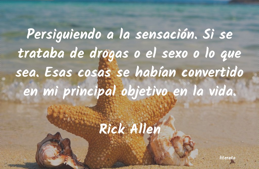 Frases de Rick Allen