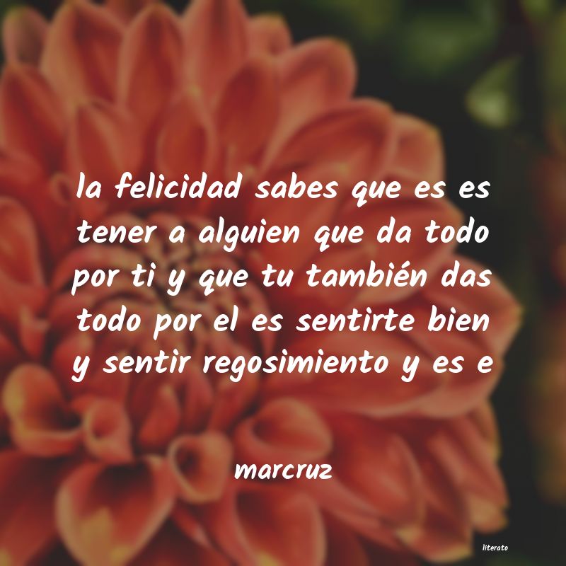 Frases de marcruz