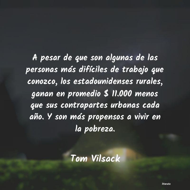 frases de Tom Vilsack