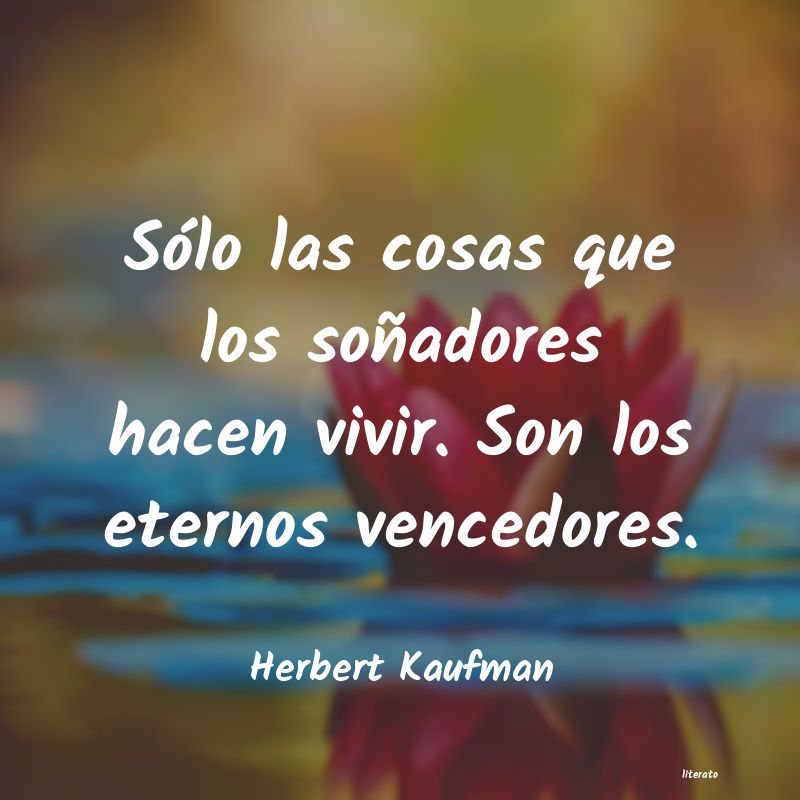 Frases de Herbert Kaufman