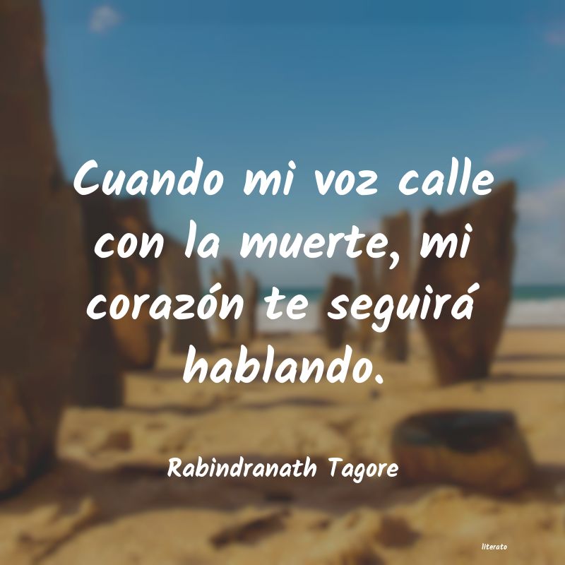 Frases de Rabindranath Tagore