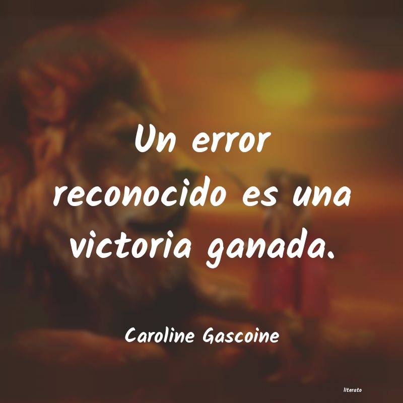 Frases de Caroline Gascoine