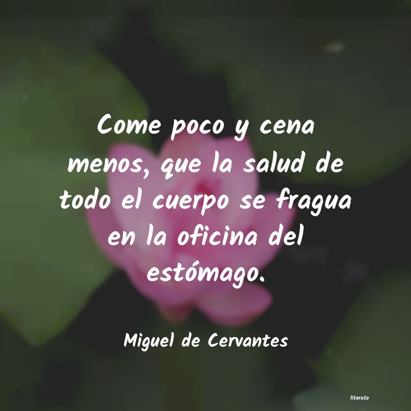 Frases de Miguel de Cervantes