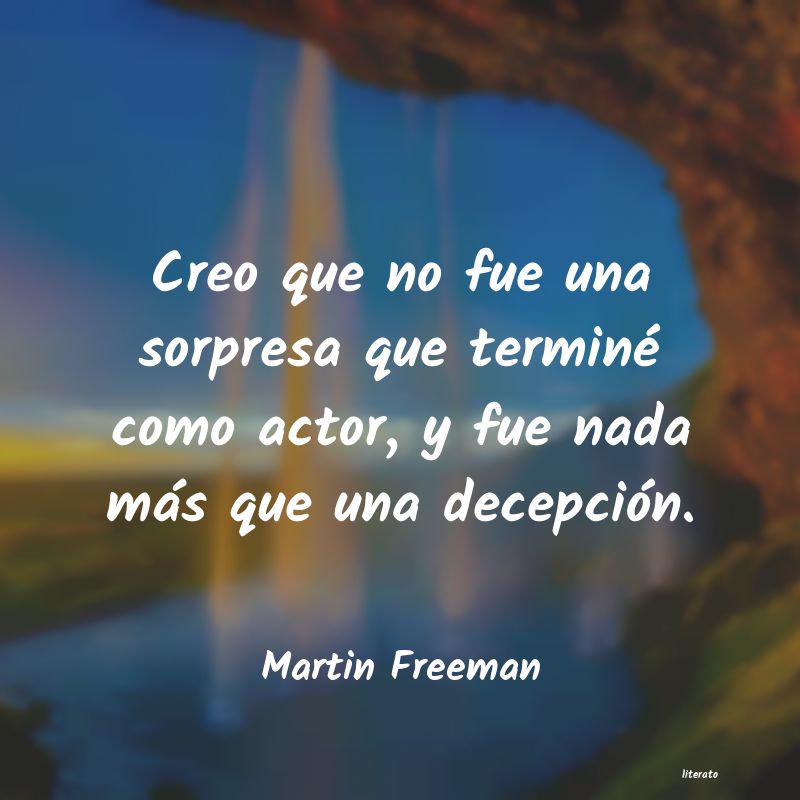 Frases de Martin Freeman