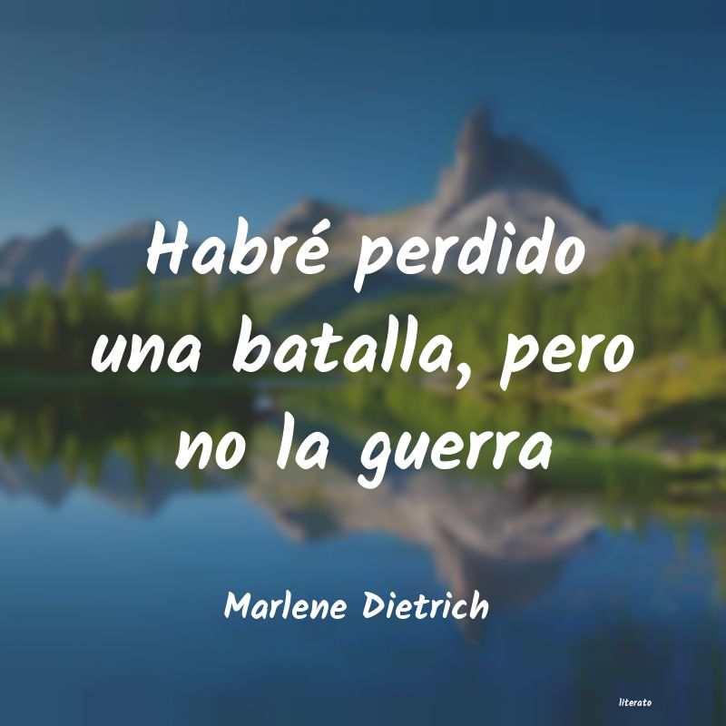 lo que no es dado es perdido