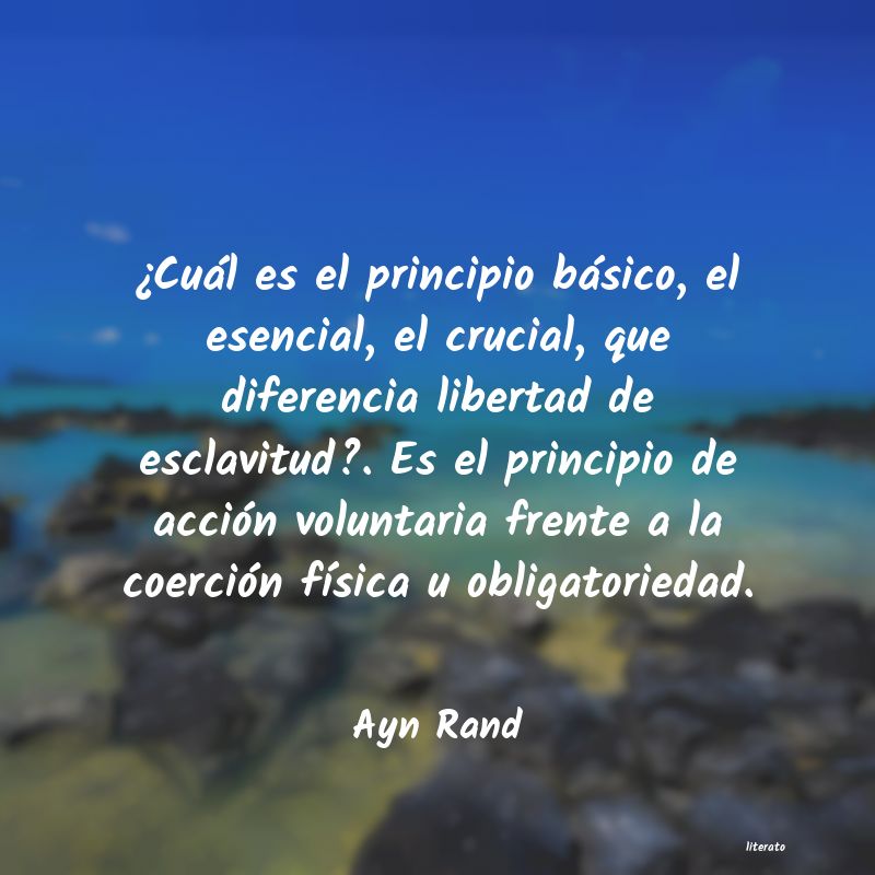 frases de Ayn Rand