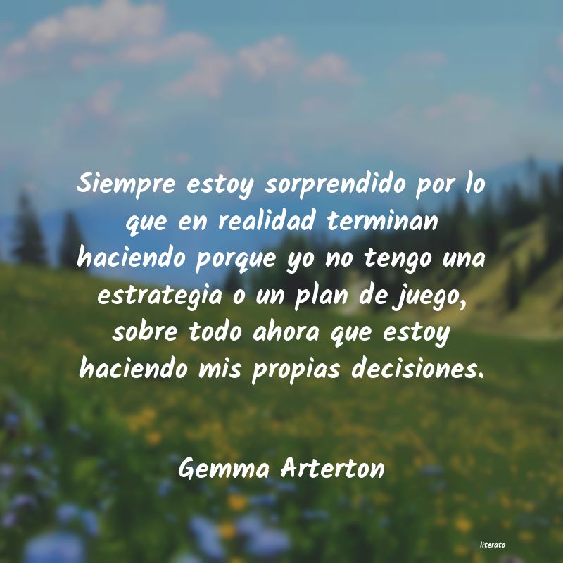 frases de Gemma Arterton