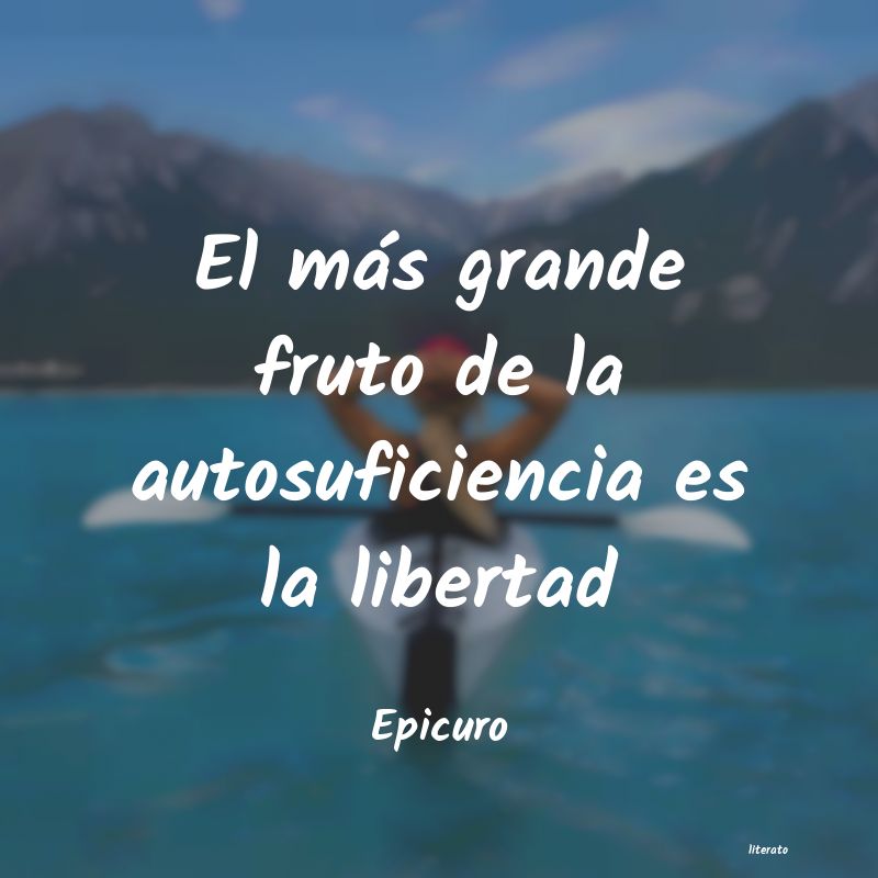 Frases de Epicuro