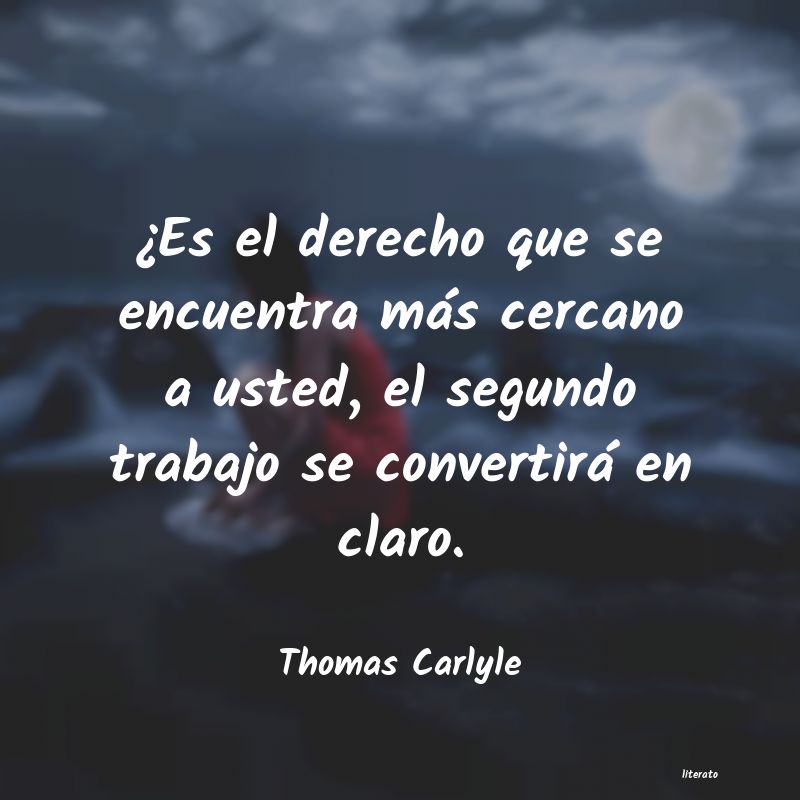 Frases de Thomas Carlyle