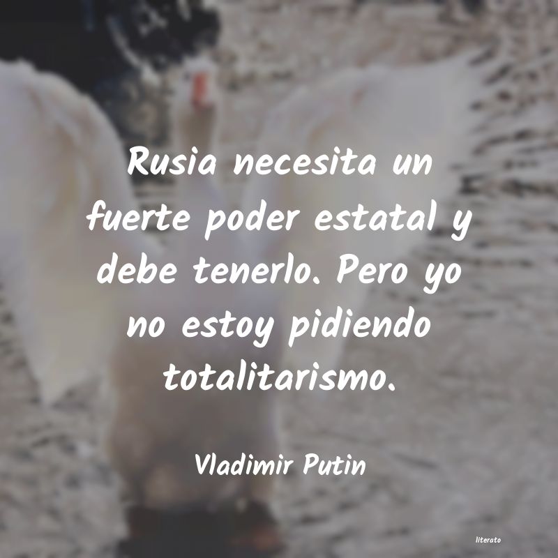 Frases de Vladimir Putin