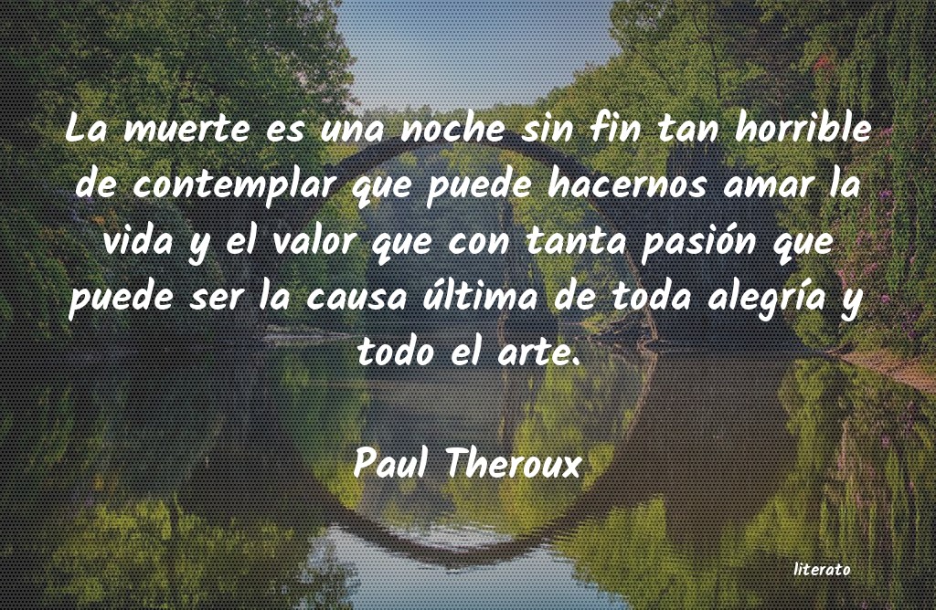 frases de Paul Theroux