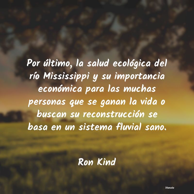 frases de Ron Kind