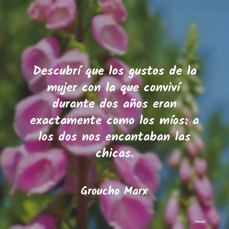 Frases de Groucho Marx