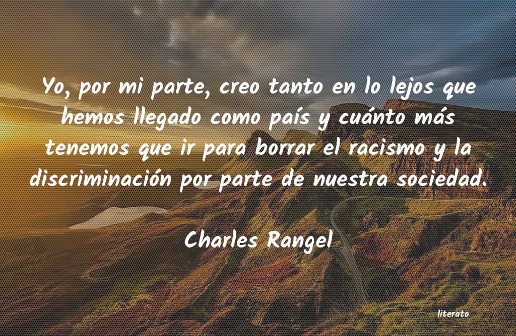 Frases de Charles Rangel