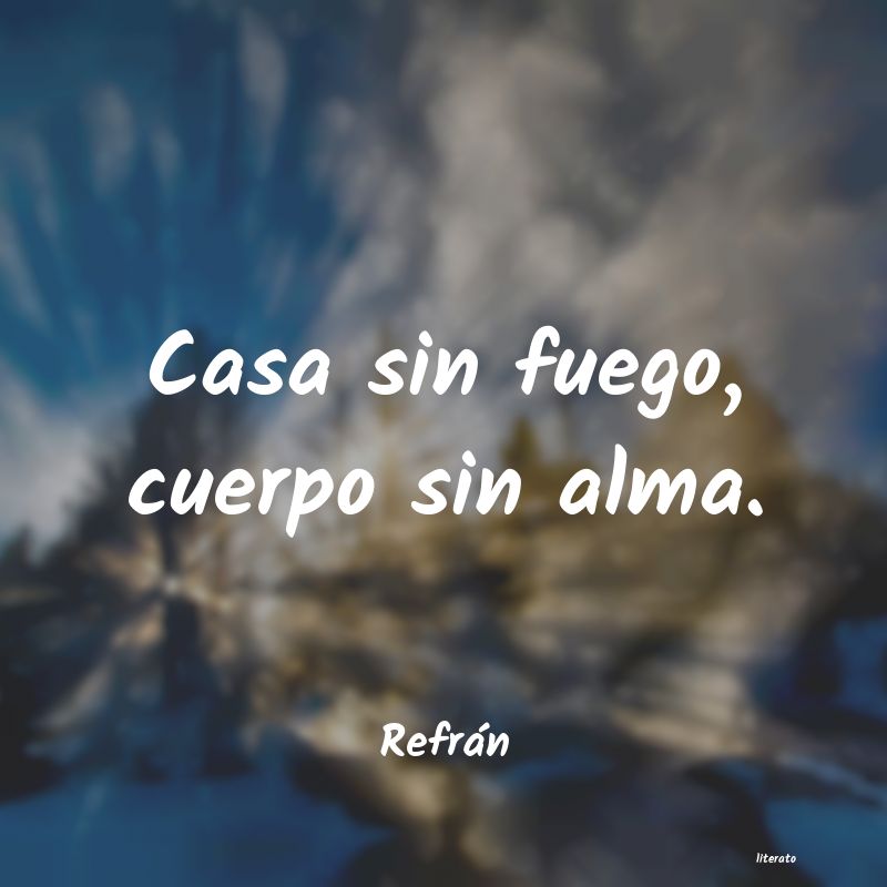 Frases de Refrán