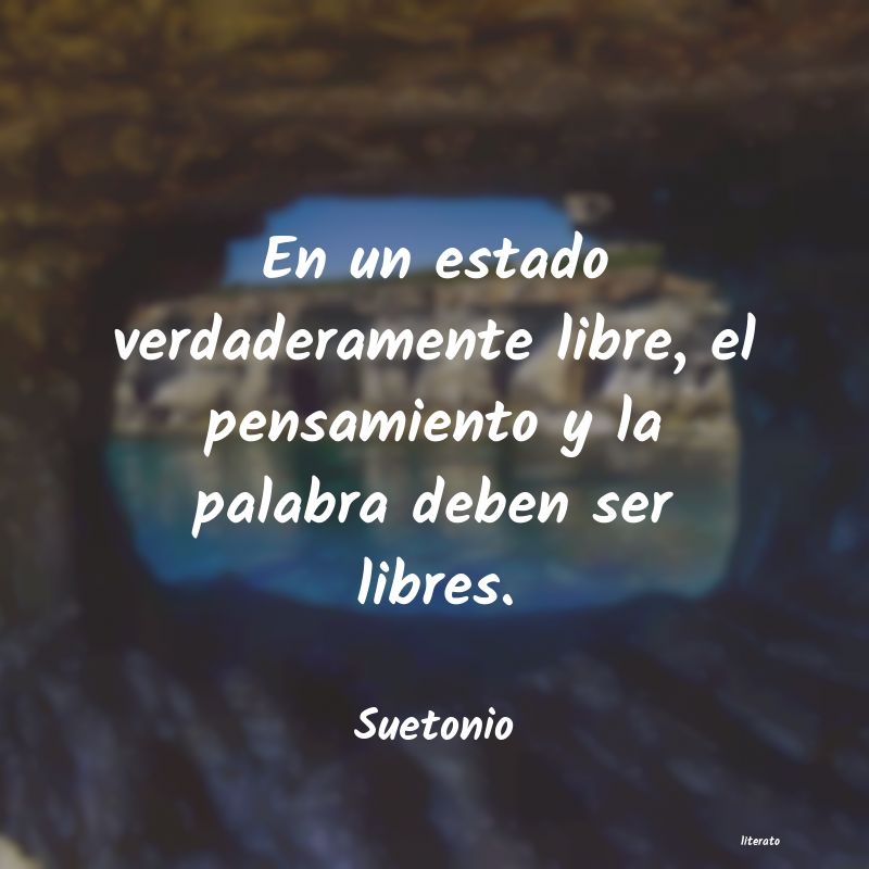 frases de Suetonio