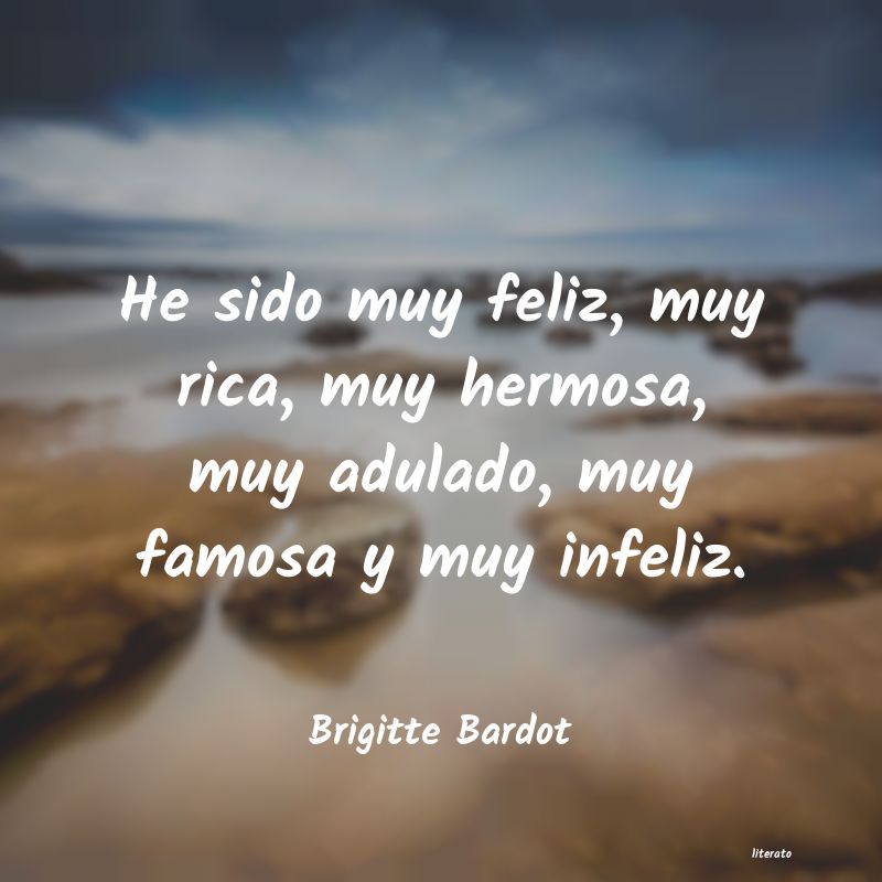 Frases de Brigitte Bardot