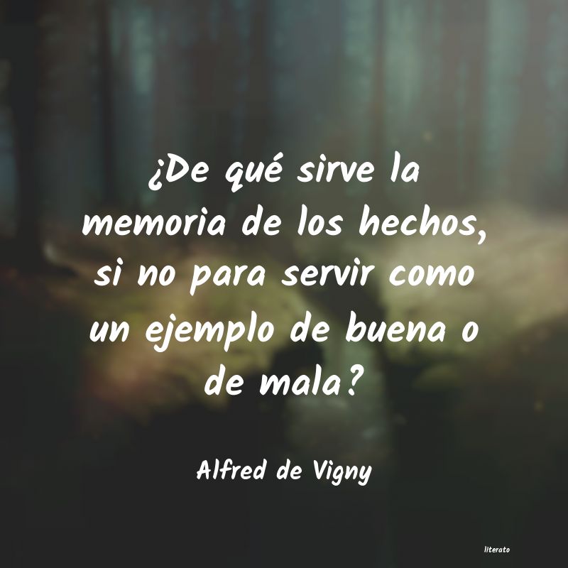 frases de Alfred de Vigny