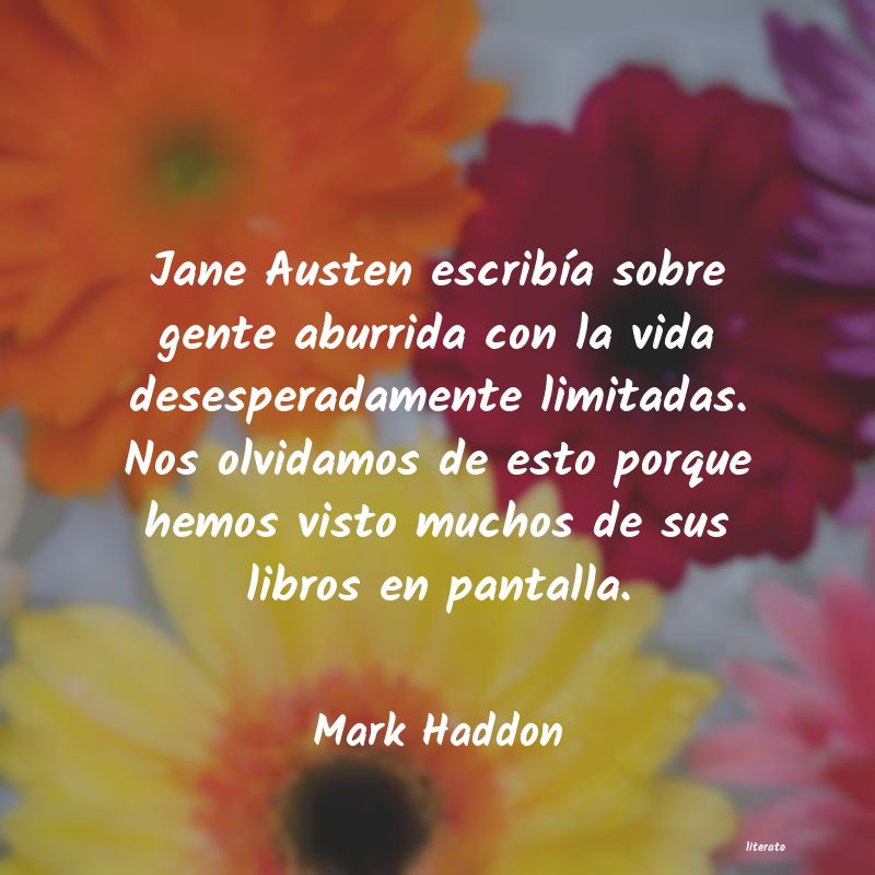 Frases de Mark Haddon