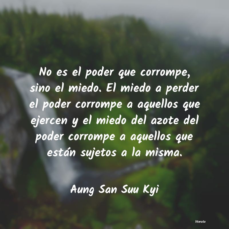 Frases de Aung San Suu Kyi