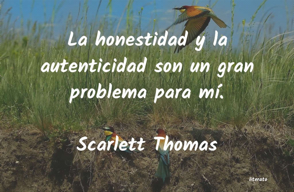 frases de Scarlett Thomas