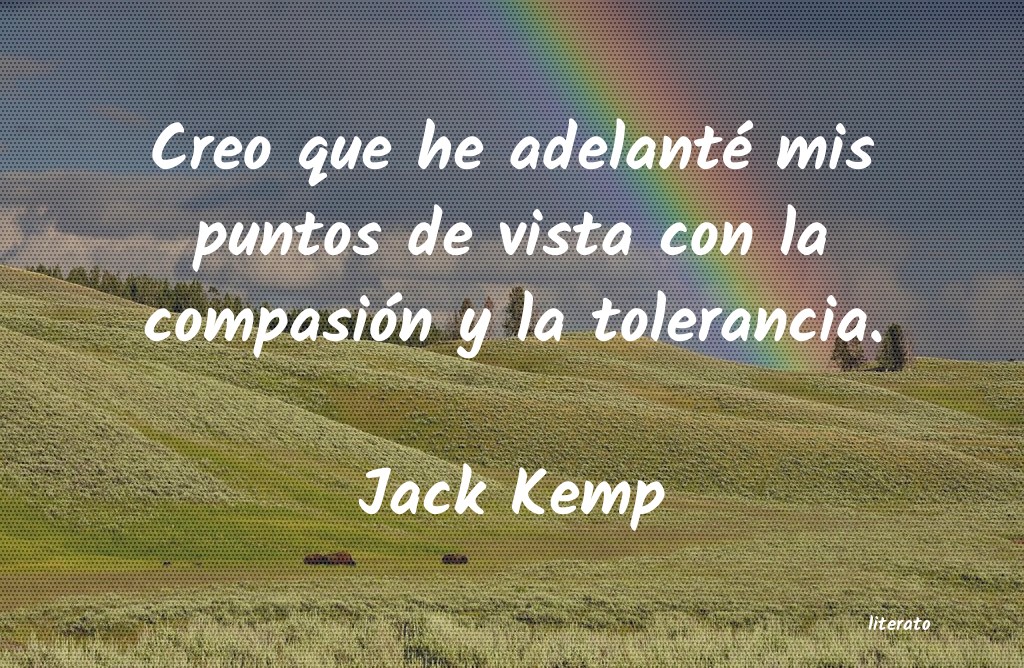 Frases de Jack Kemp