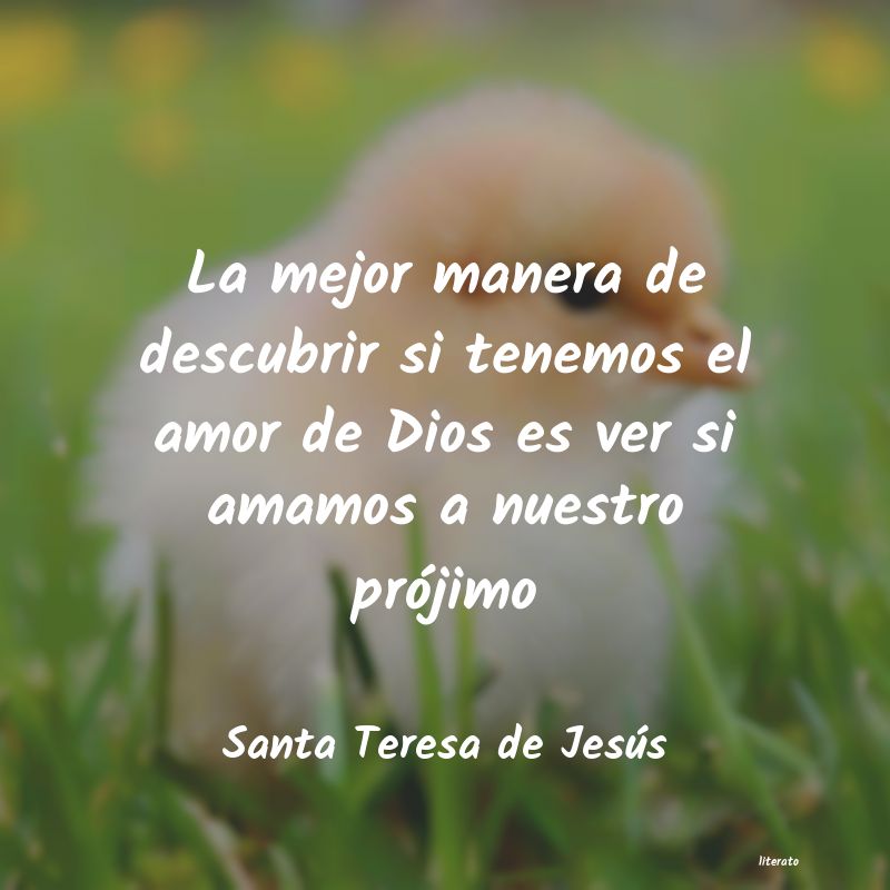 Frases de Santa Teresa de Jesús