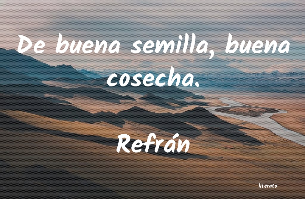 Frases de Refrán