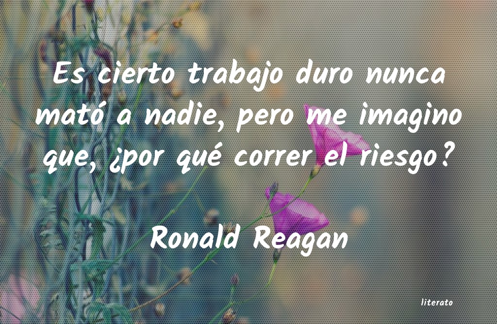 frases de Ronald Reagan