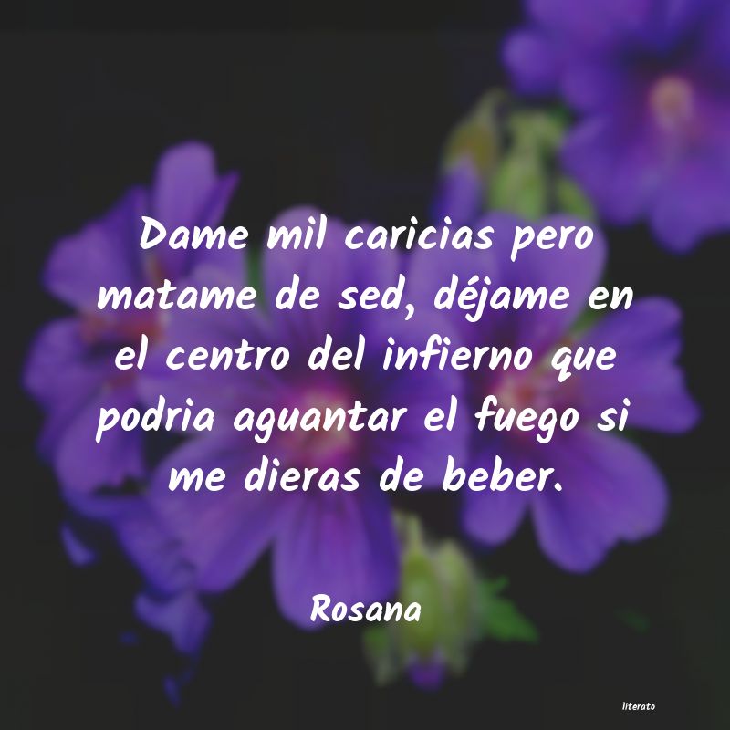 frases de Rosana