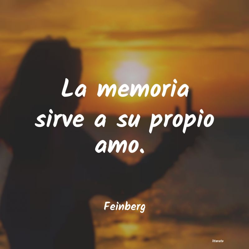 frases de Feinberg