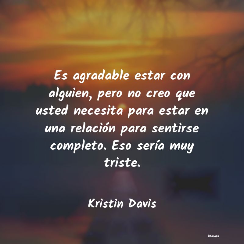 Frases de Kristin Davis