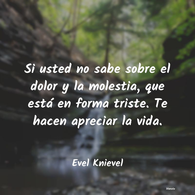 frases de Evel Knievel