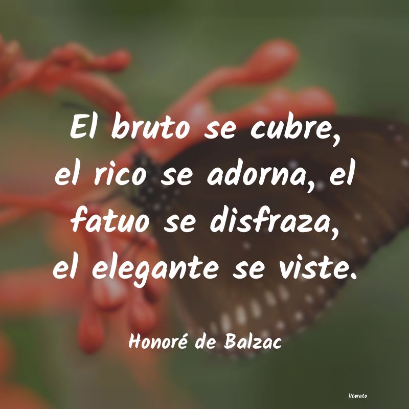 Frases de Honoré de Balzac