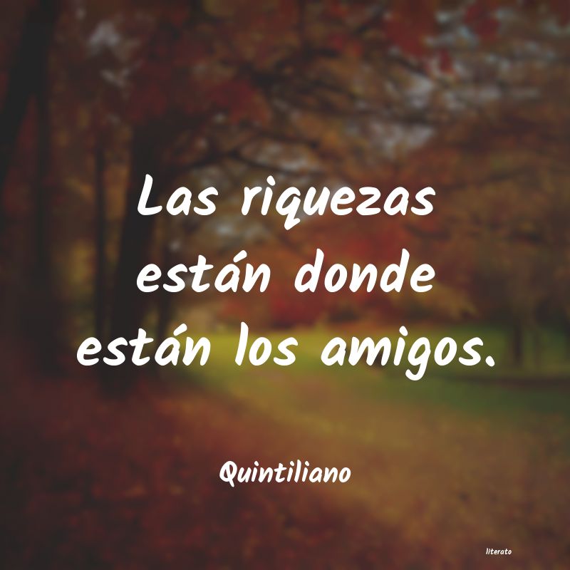 frases de Quintiliano