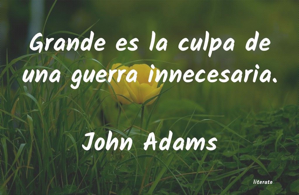 frases de John Adams