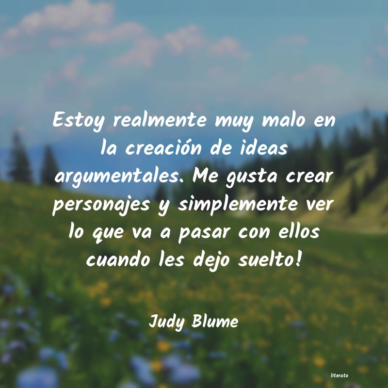frases de Judy Blume