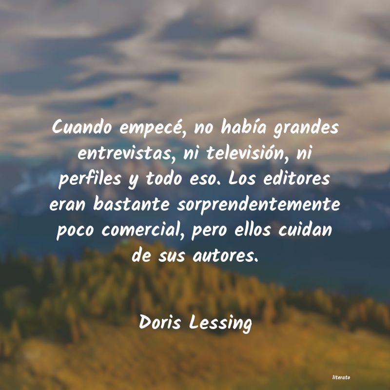 Frases de Doris Lessing