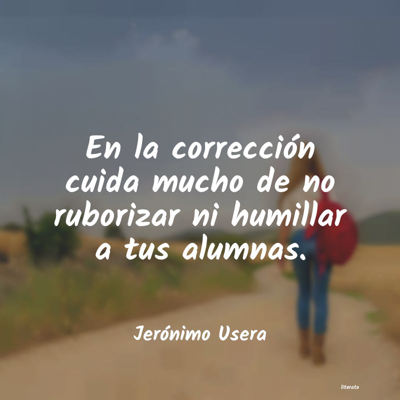 Frases de Jerónimo Usera