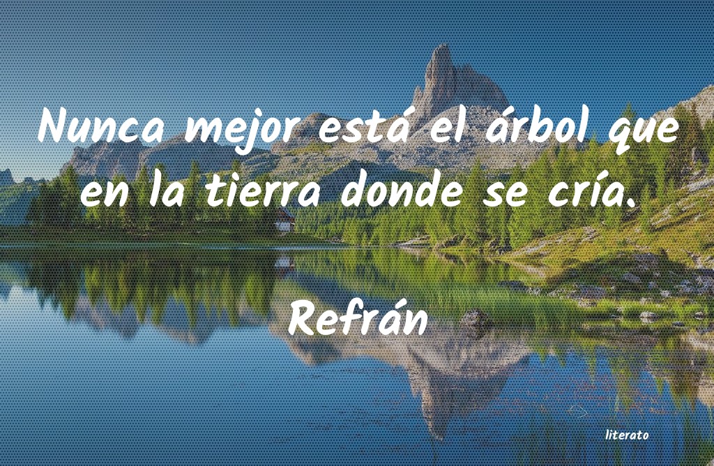 Frases de Refrán