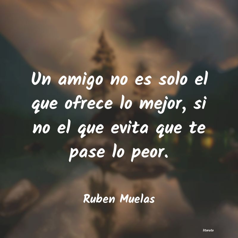 Frases de Ruben Muelas