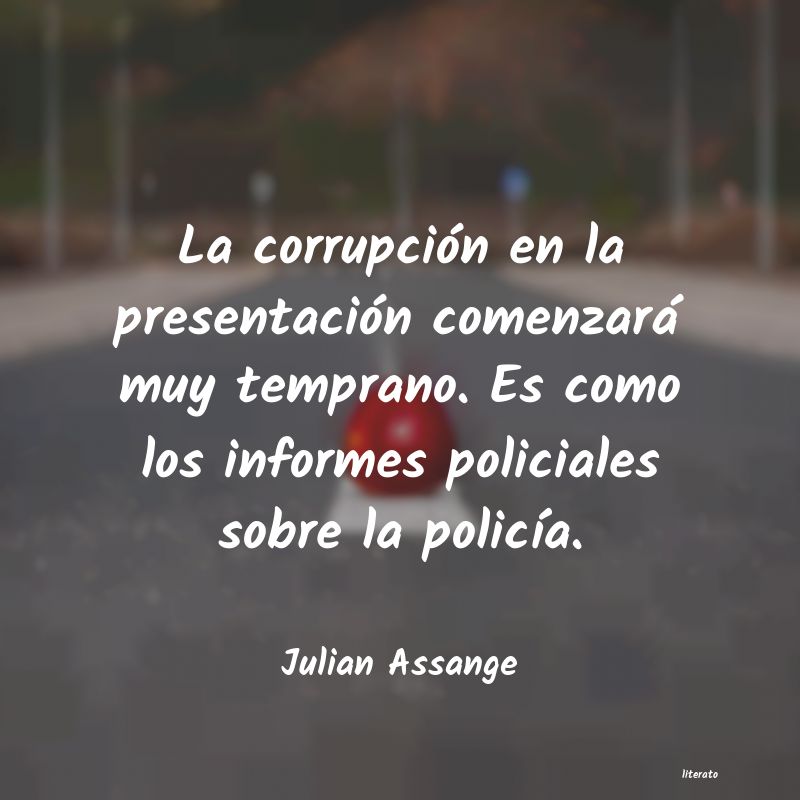 frases de Julian Assange