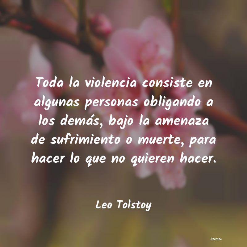 Frases de Leo Tolstoy