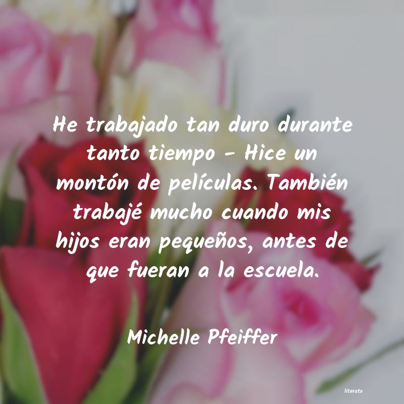 Frases de Michelle Pfeiffer