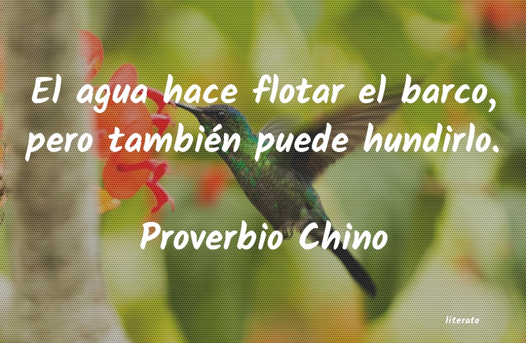 Frases de Proverbio Chino